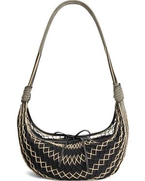 Lemaire X Filt Croissant Shoulder Bag - Black