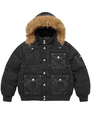 Supreme X True Religion Donsjack - Zwart