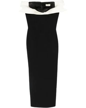 The New Arrivals Ilkyaz Ozel Abito Con Spalle Scoperte - Nero