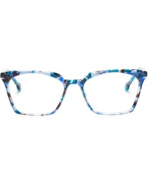 L.A. EYEWORKS Gafas Levi Con Montura Cuadrada - Azul