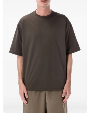 Goldwin High Gauge Shirring T-Shirt - Grey