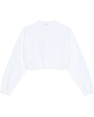 Givenchy クロップド スウェットシャツ - ホワイト