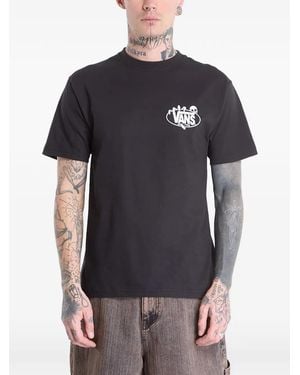 Vans Show Off Graphic-Print T-Shirt - Black