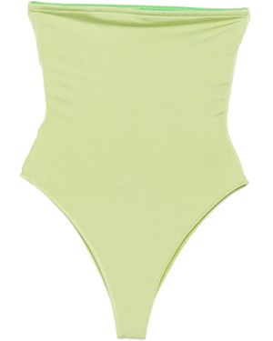 Roberta Einer X Kiss 'N Thrill Costume Intero Matilda Senza Spalline - Verde