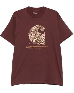 Carhartt Graphic-Print T-Shirt - Red