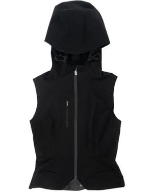 Coperni Technical Hooded Vest - Black