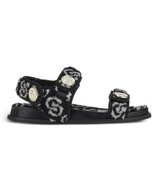 Ferragamo Keita J Gal Sandals - White