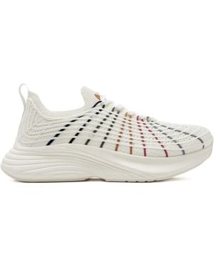 Athletic Propulsion Labs Techloom Zipline Striped Knit Sneakers - White