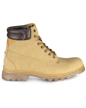 Carrera Botas Con Cordones - Neutro