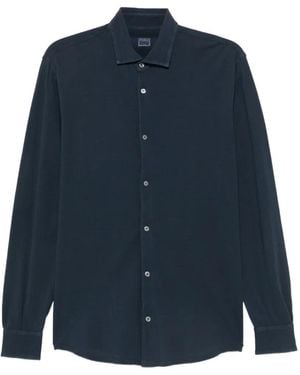 Fedeli Long-sleeve shirt - Blau