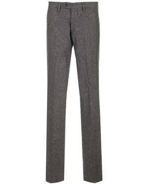 Al Duca d'Aosta Belt-Loop Trousers - Grey