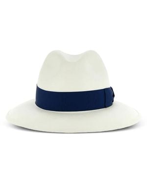 Borsalino Amedeo Belted Hat - Blue