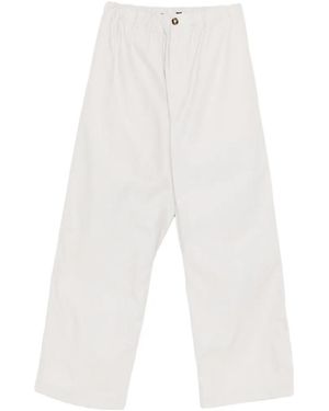 Sofie D'Hoore Elasticated-Waisband Pants - White