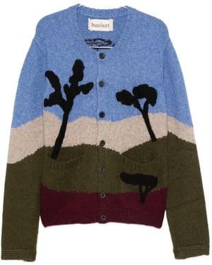 BAZISZT Baobab Cardigan - Blue