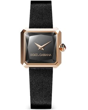 Dolce & Gabbana Reloj Sofia En Oro Rojo - Negro