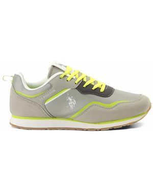 Polo Ralph Lauren Panelled Logo-Print Sneakers - Green