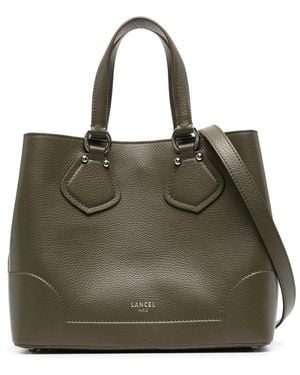Lancel Logo-Print Leather Bag - Green