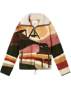 Isabel Marant Marley Zip-Up Jacket - White