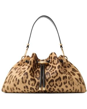 Jimmy Choo Cinch M バケットバッグ - メタリック
