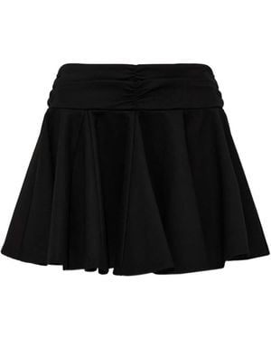 AllSaints Tulip Pleated Mini Skirt - Black