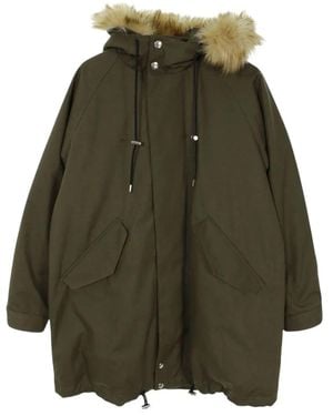 Mackintosh エコファートリム パーカーコート - グリーン