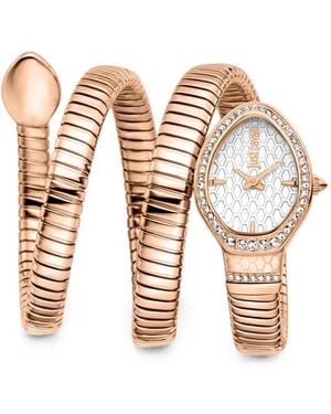 Just Cavalli Montre Carezza Mm - White