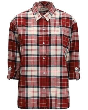 Barbour Elishaw Checked-Print Shirt - Red