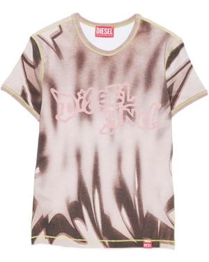 DIESEL T-Grafi T-Shirt - Pink