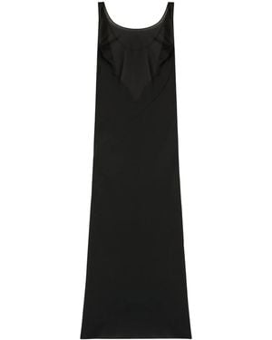 Palm Angels Open-Back Maxi Dress - Black