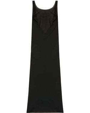 Palm Angels Open-Back Maxi Dress - Black