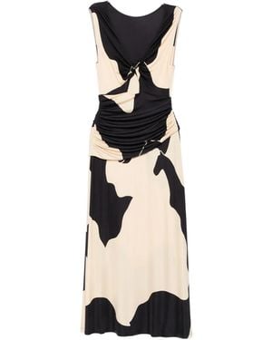 Johanna Ortiz Horizonte Mistico Midi Dress - Black