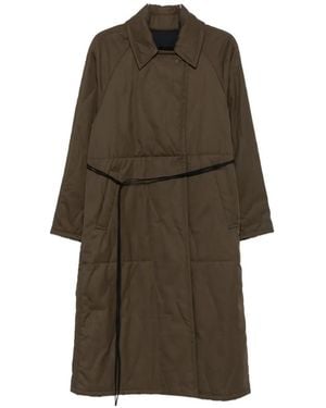 FRANCESCA MARCHISIO Reversible Quilted Coat - Brown