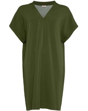 Eres Vestido Tali estilo túnica - Verde