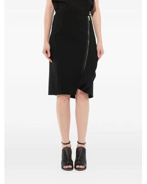 Givenchy Asymmetrischer Rock - Schwarz