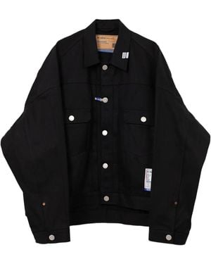 in・stru(men-tal) Selvedge Jeansjacke - Schwarz