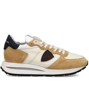 Philippe Model Tropez Haute Trainers - White