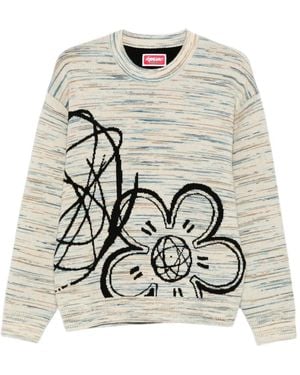 KENZO クルーネック セーター - ホワイト