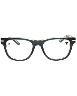 Nike Brille Mit Eckigem Gestell - Schwarz