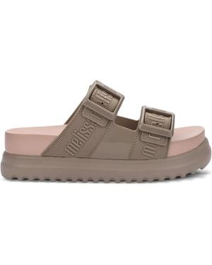 Melissa Claquettes À Plateforme - Marron