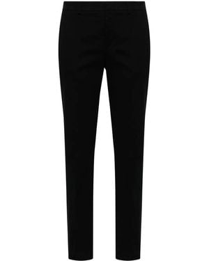 Aspesi Cropped Trousers - Black