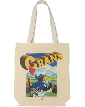 VIETTI MERCHANDISE Handtasche Mit Grafischem Print - Weiß