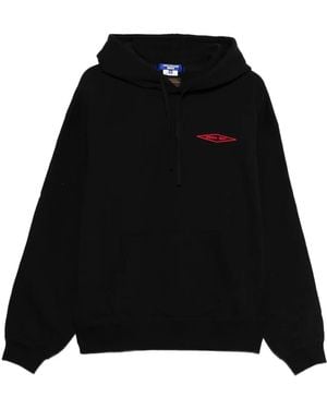 Junya Watanabe ロゴ パーカー - ブラック