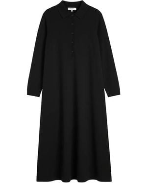 Chinti & Parker Basics Maxikleid - Schwarz