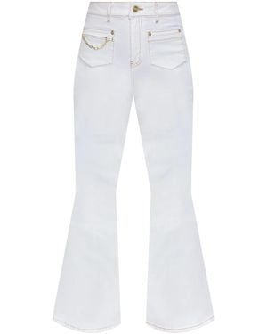 Ganni Ausgestellte Jeans - Weiß