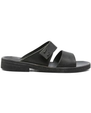 Ma+ Sandalen Aus Leder - Schwarz