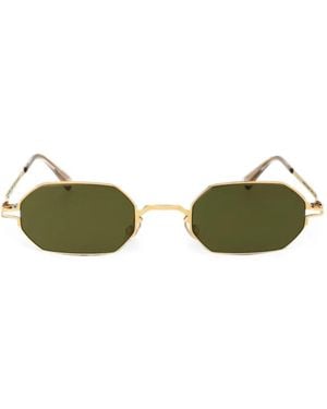 Mykita Cypher Geometric-Frame Sunglasses - Green