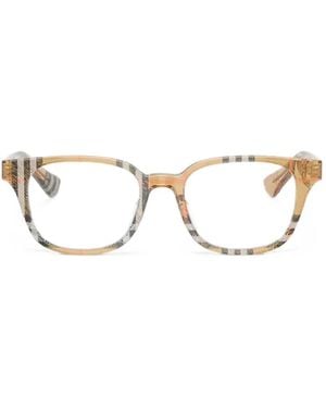 Burberry Square-Frame Glasses - White