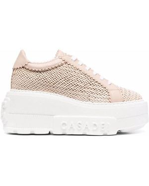 Casadei チャンキースニーカー - ナチュラル