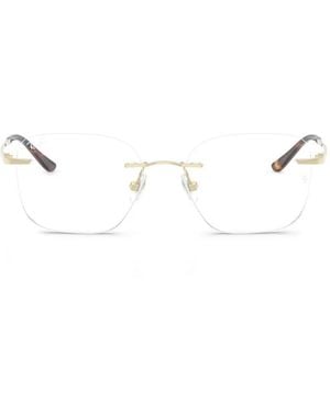 Ray-Ban Rimless Titanium Glasses - White