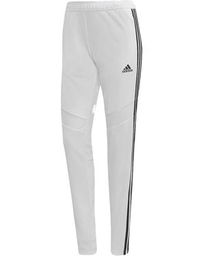 adidas Logo-Print Leggings - Grey